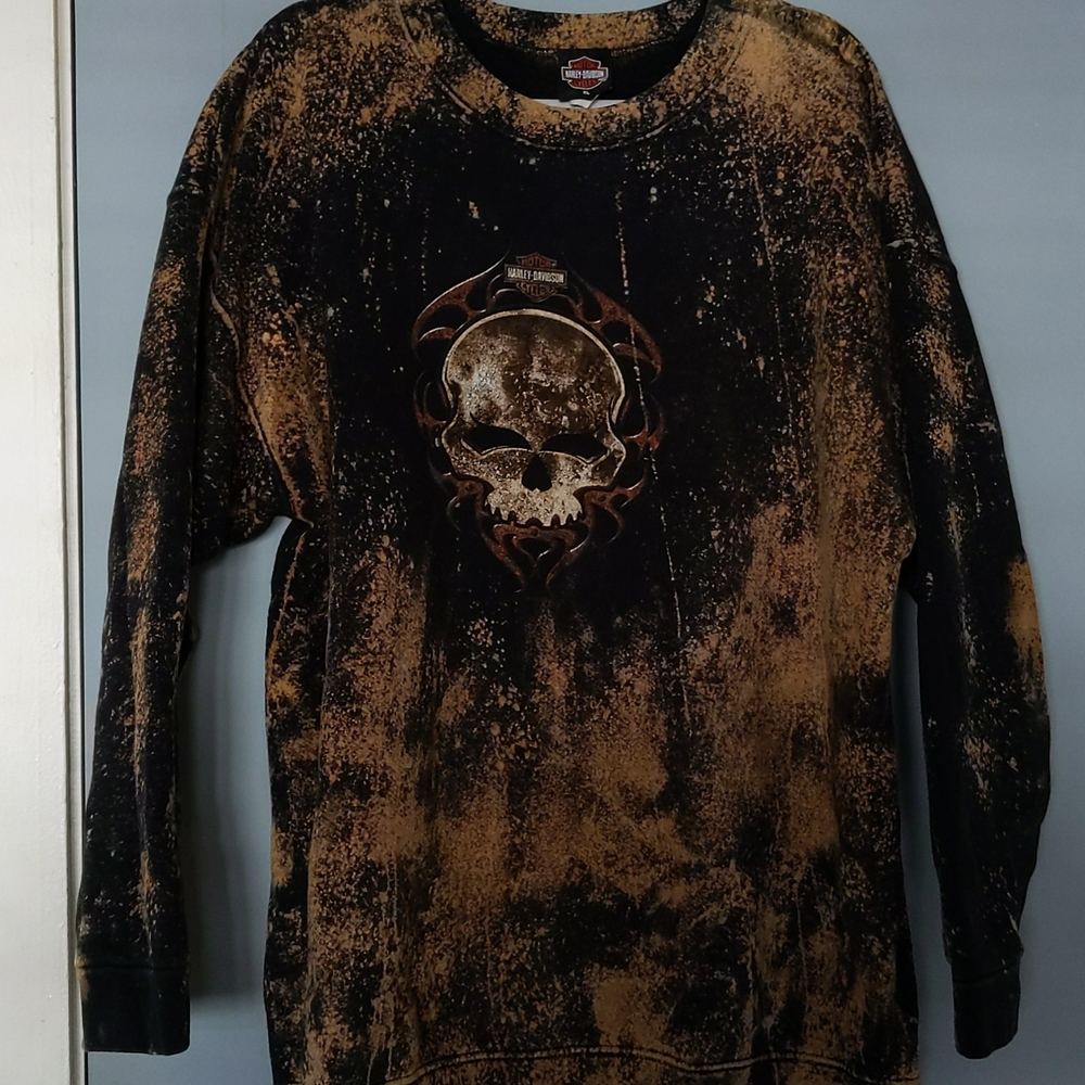 Harley Davidson tie-dye sweater